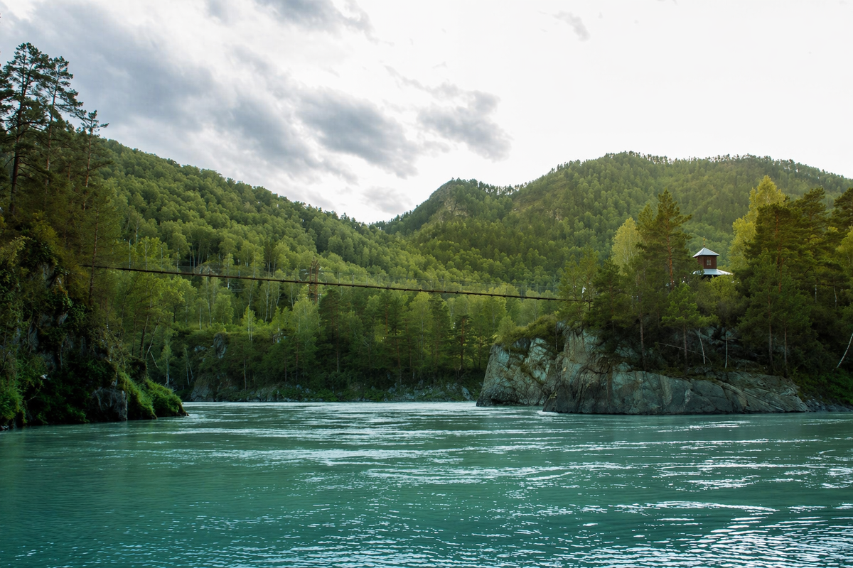 Остров Патмос на реке Катунь