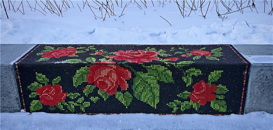 Утепленная лавочка
