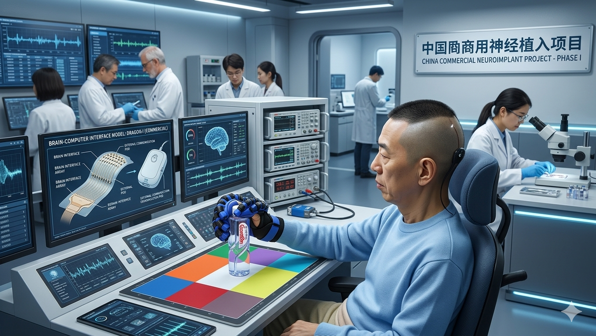 Панорама прорыва: Китай официально запустил первую в мире программу коммерческого использования инвазивных нейроинтерфейсов.
