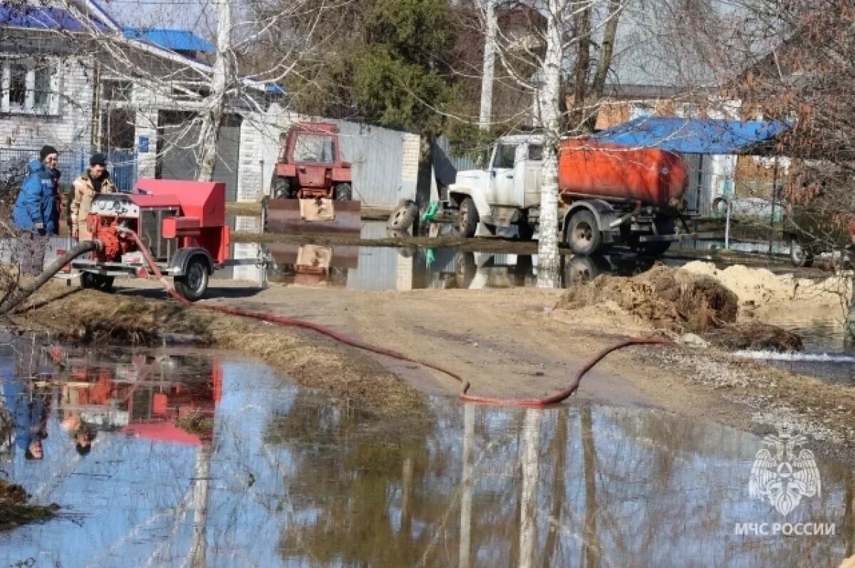    В Нижегородской области под воду ушли уже более 400 приусадебных территорий