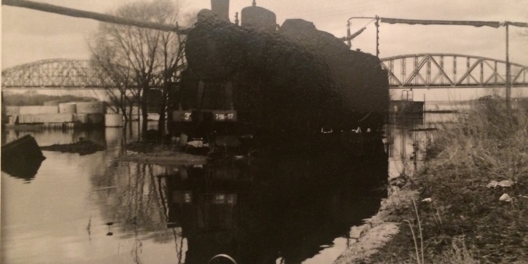 Паровозы на станции Ока – Пристань Серпухов