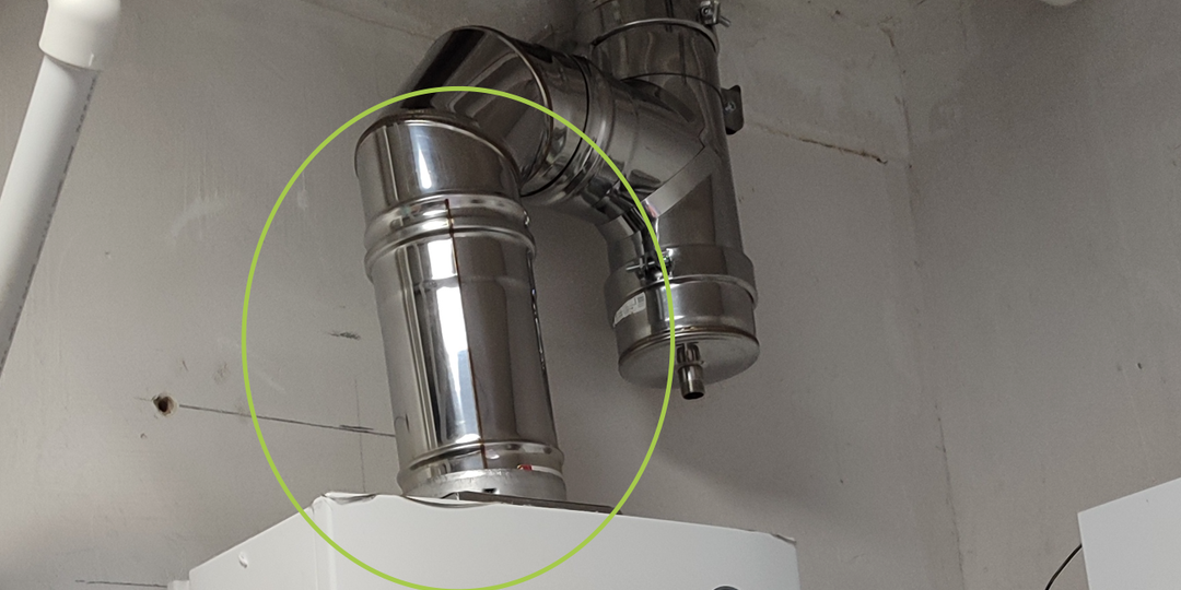 Дымоход в крышу для газового котла