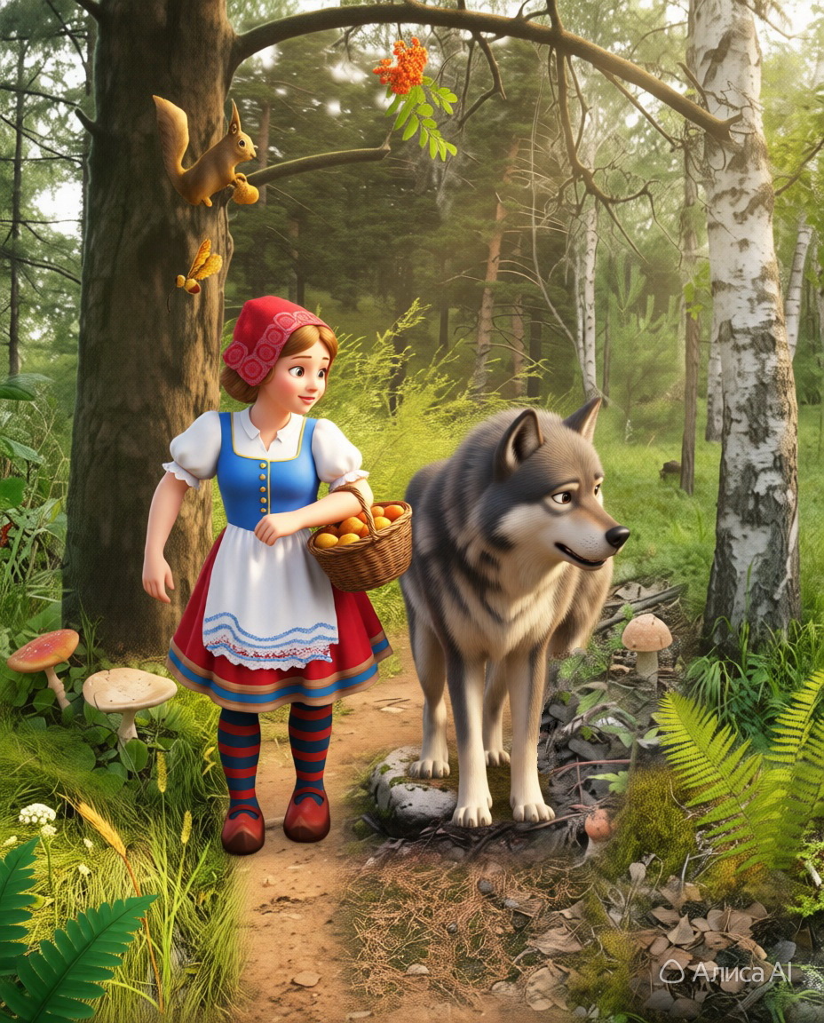 Иллюстрация с помощью фильтра в нейросети «Алиса» по своему промту-тексту замена фото на 3д