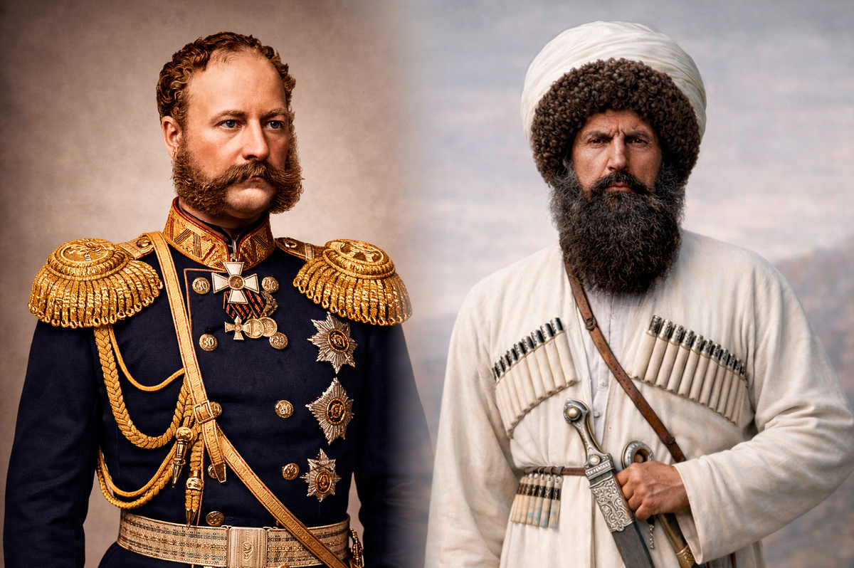 А.И. Барятинский, Имам Шамиль