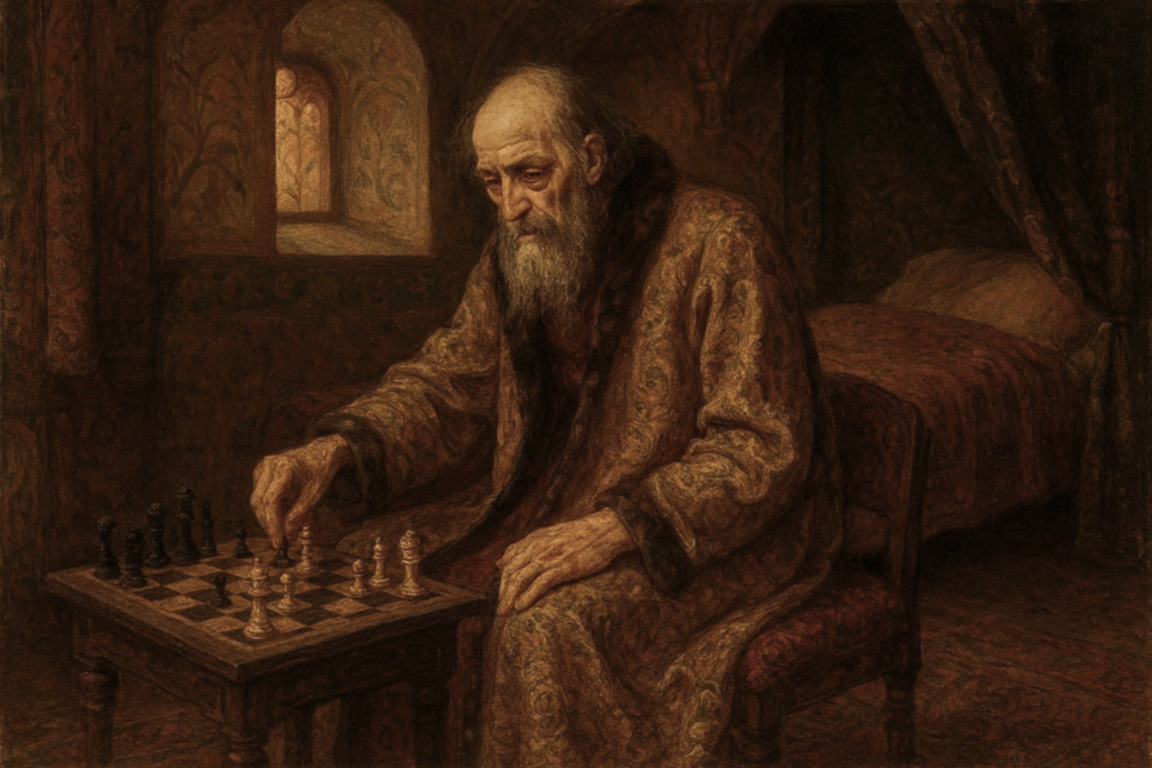 Грозный играет в шахматы