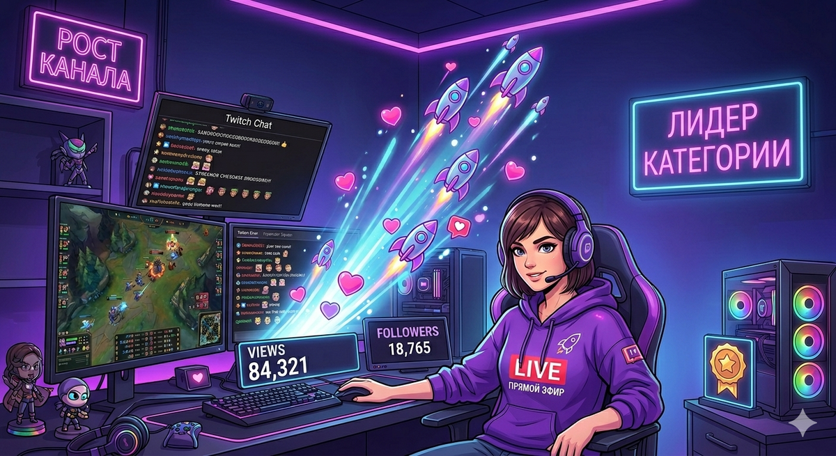 Как накрутить просмотры на твиче: Секреты эффективного продвижения и выхода в рекомендации