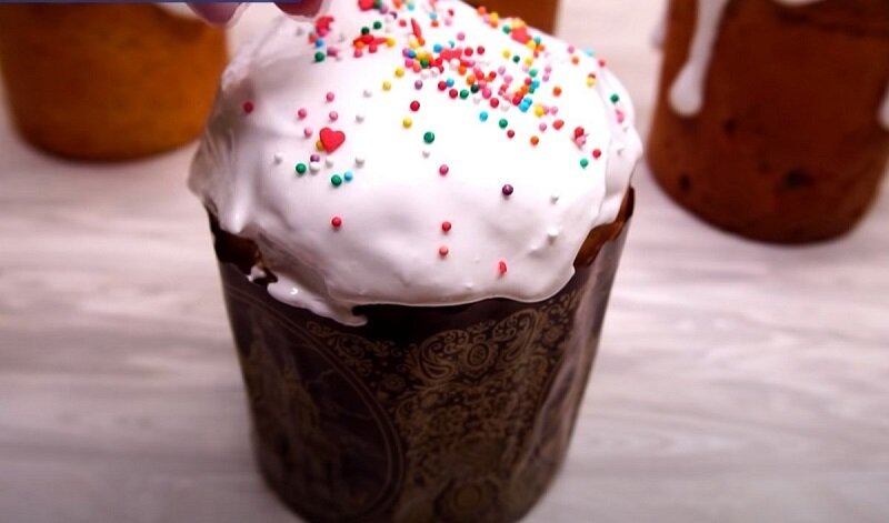 Золотой пасхальный кулич на заварном тесте: мягкость, вкус и классика традиций