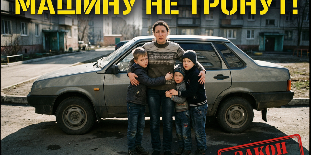 ПРИСТАВЫ НЕ ИДУТ: новый закон защищает машину и землю многодетных