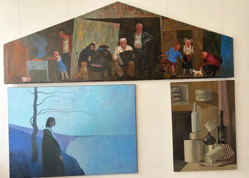    Картины молодых авторов Фото: Сергей Рябчиков / / ИА «Победа26»