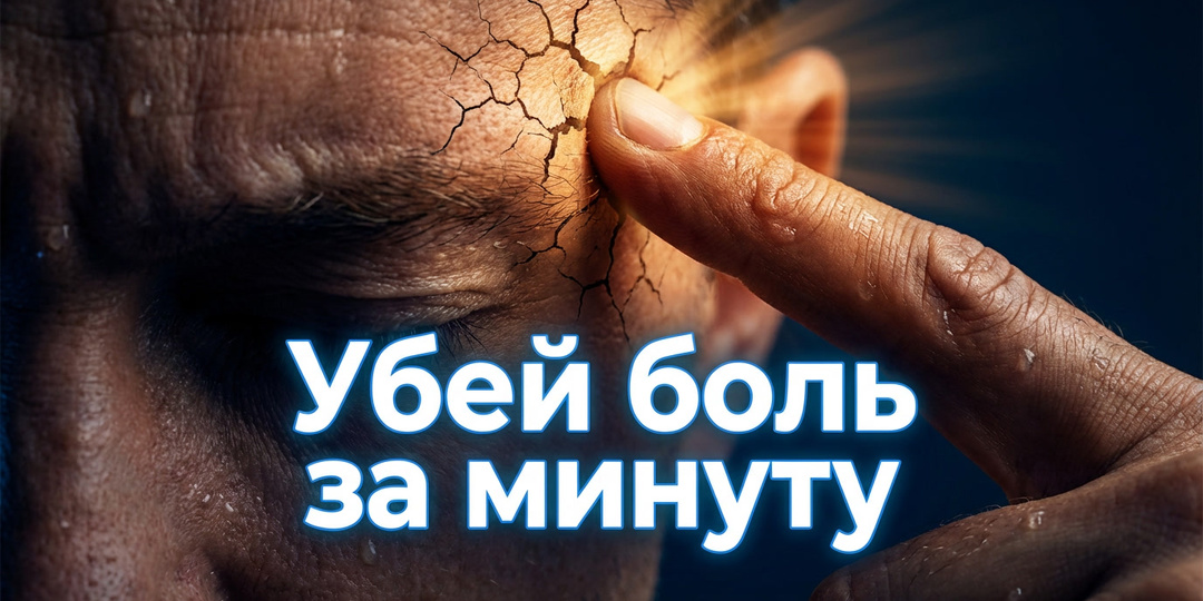 Как за 60 секунд убрать головную боль без таблеток? Инструкция