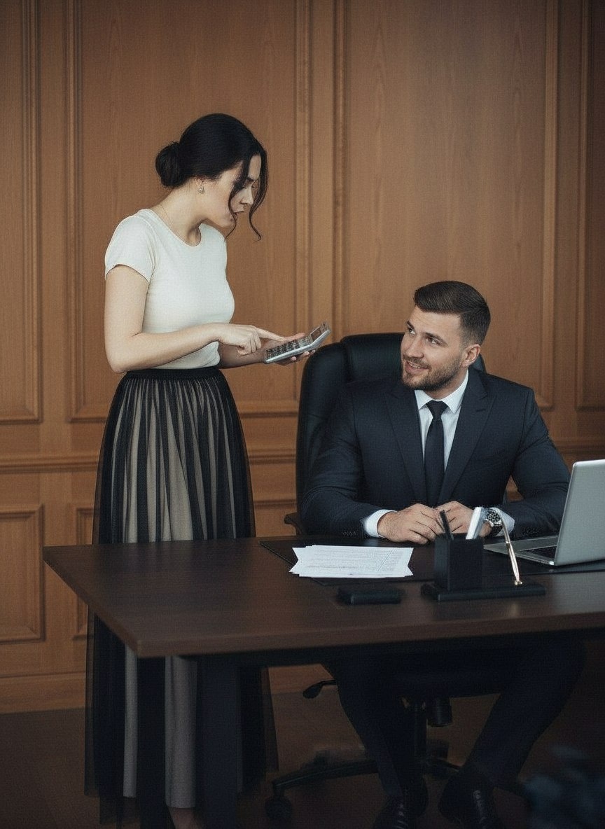 Фото создано ИИ. Любые совпадения случайны.  Как грамотно попросить повышение зарплаты: без нервов и отказов.