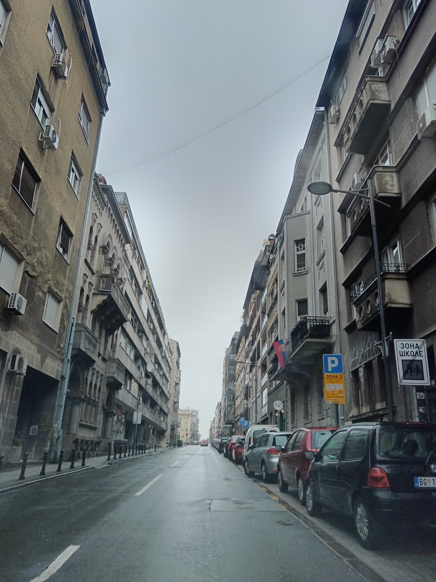 Мартовские улицы Белграда 2026.