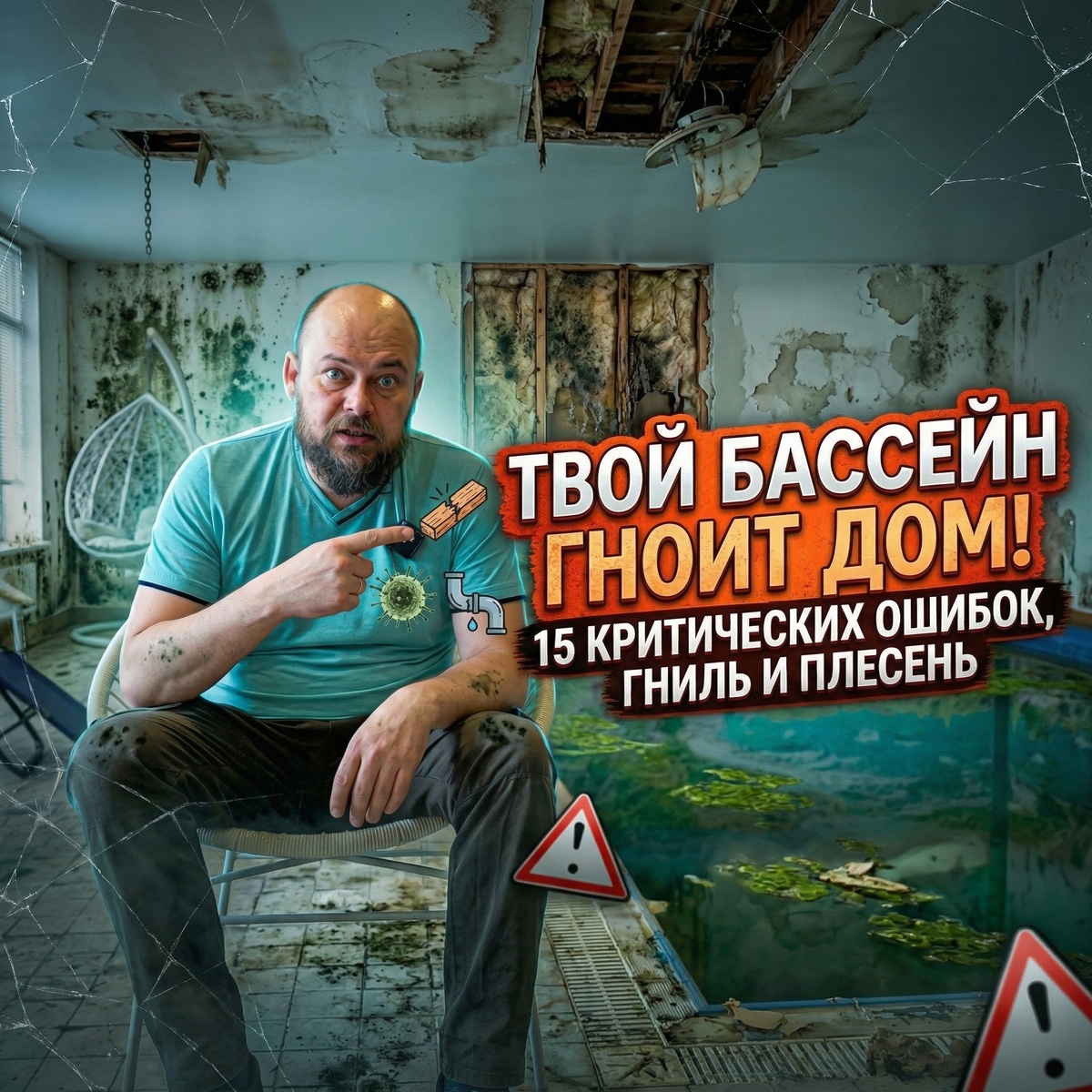 Инженерная схема или интерьер бассейна