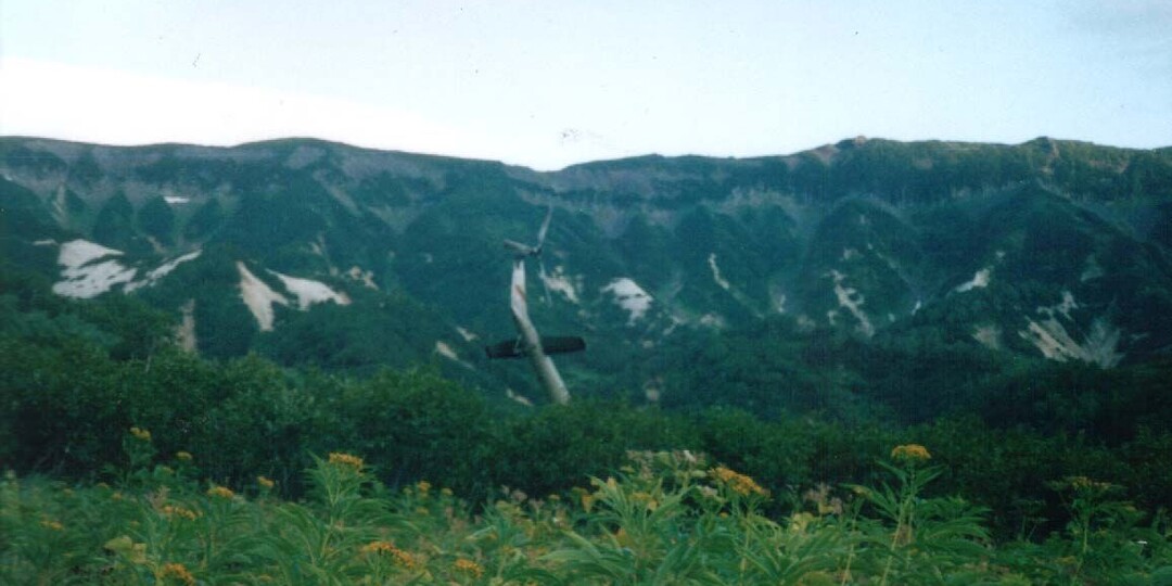 Авария вертолёта в Долине Гейзеров на Камчатке.