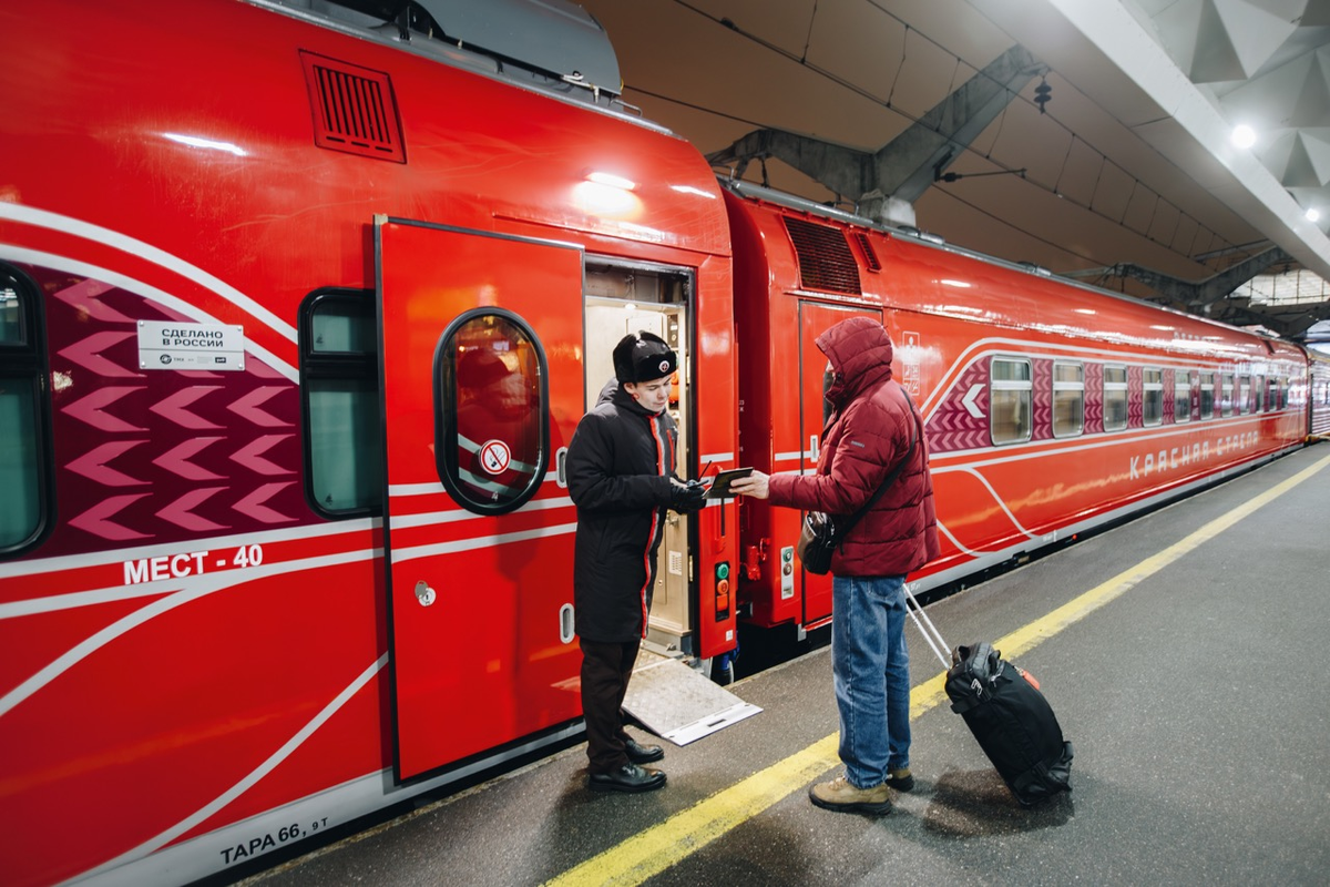 Вагон габарита Т в составе «Красной стрелы». Источник: Вектор ТМХ