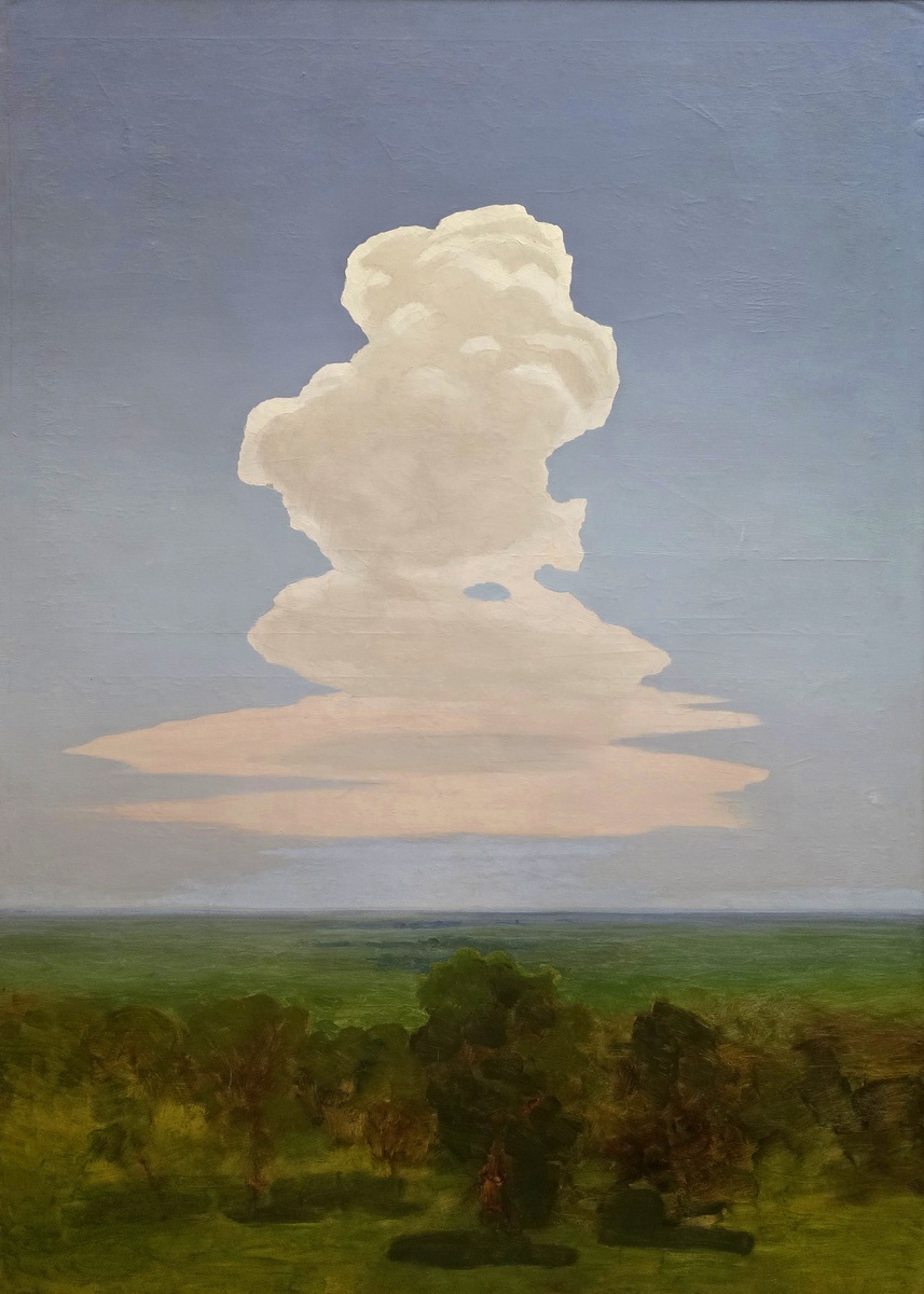 "Облака", 1900-1905гг., А.Куинджи, из экспонатов выставки
