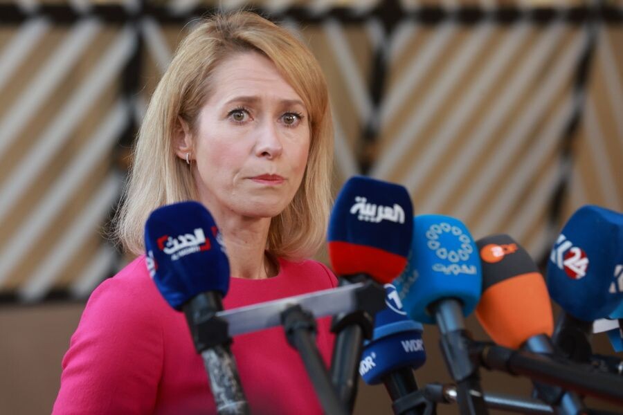    Глава дипломатии ЕС Кая Каллас / Источник: © OLIVIER HOSLET/EPA/ТАСС