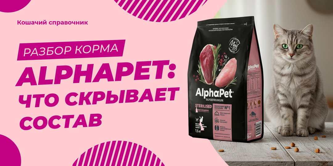 AlphaPet для кошек: что скрывает состав и за что вы платите