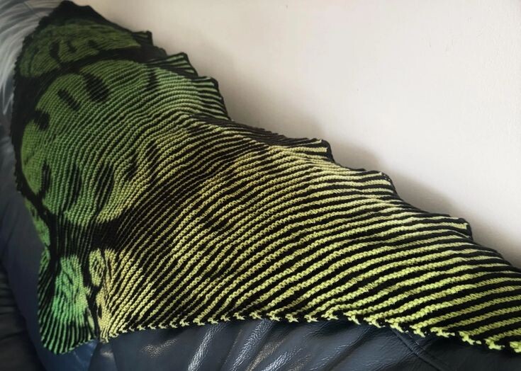 Вязаный обман зрения или иллюзорное вязание