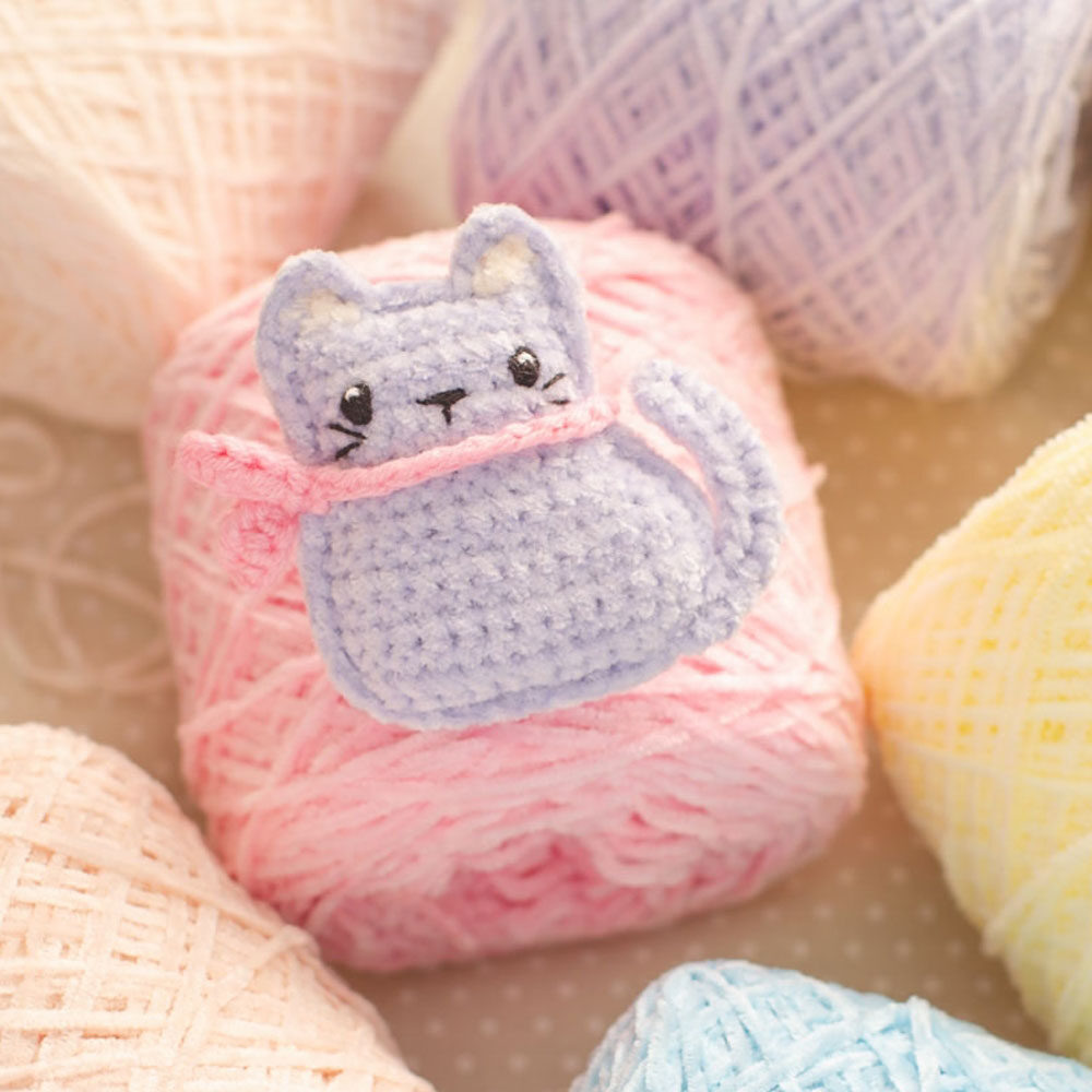 Как связать кошку крючком. Бесплатные схемы амигуруми