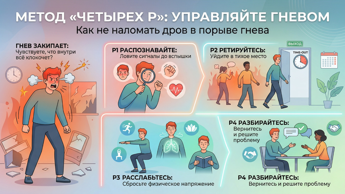 как не наломать дров в порыве гнева