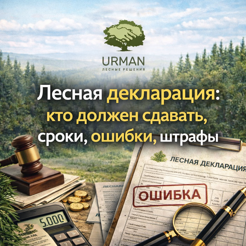 Лесная декларация: кто должен сдавать, сроки, ошибки, штрафы