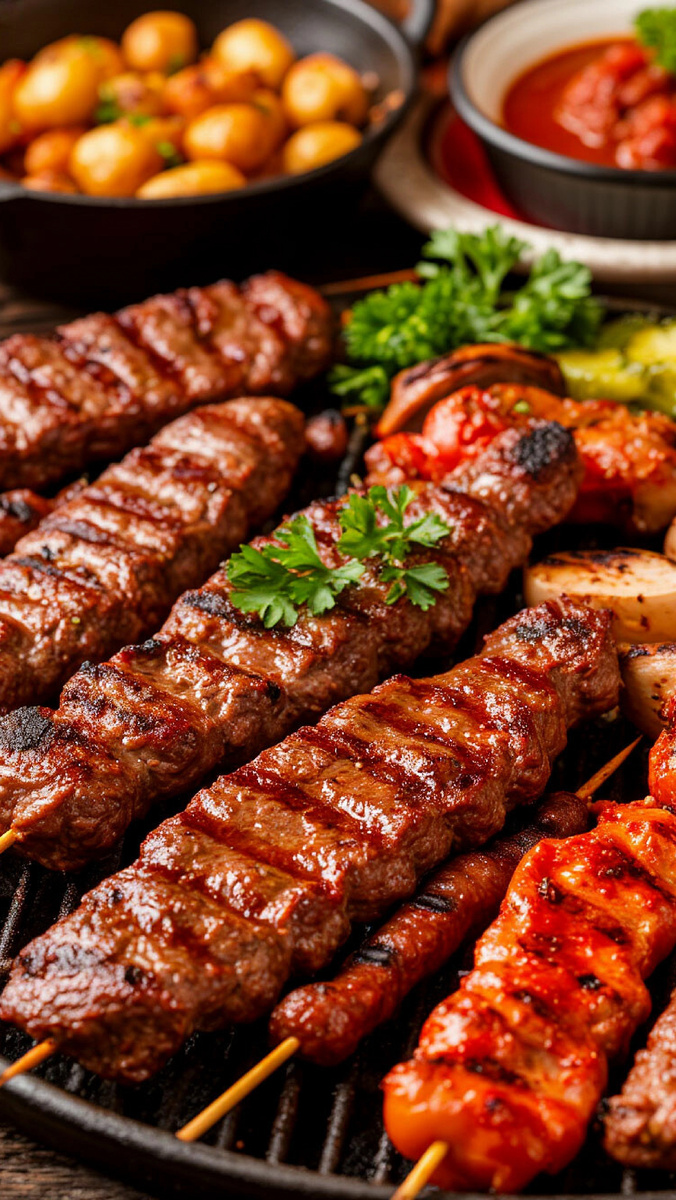 Шашлык: История, традиции народов России и золотые рецепты маринадов. 
