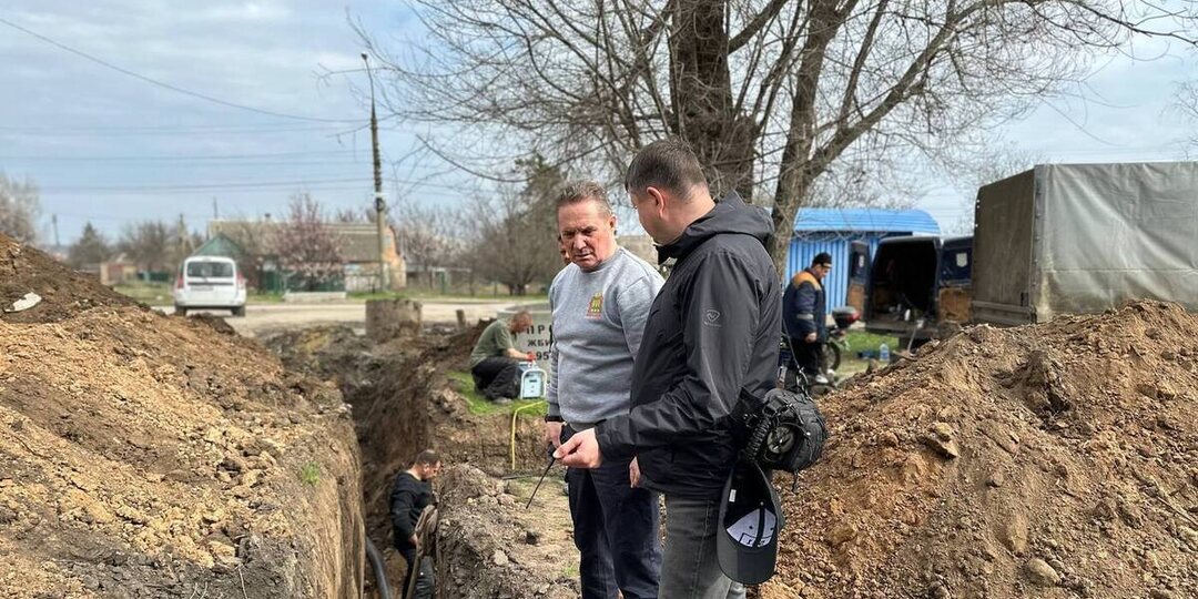 В Пологах восстановили водоснабжение на улице Луначарского