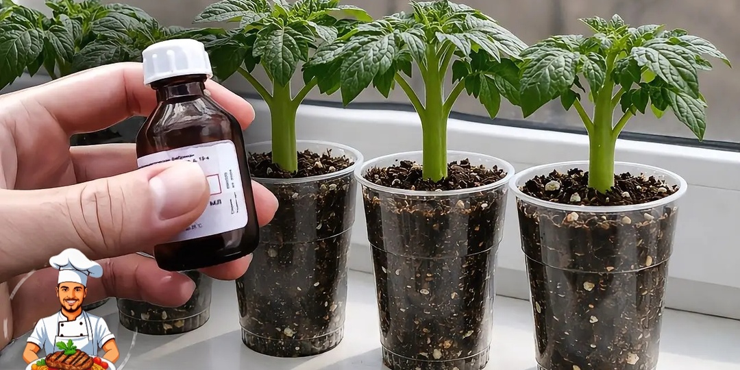 Простая натуральная подкормка и тонкая рассада толстеет