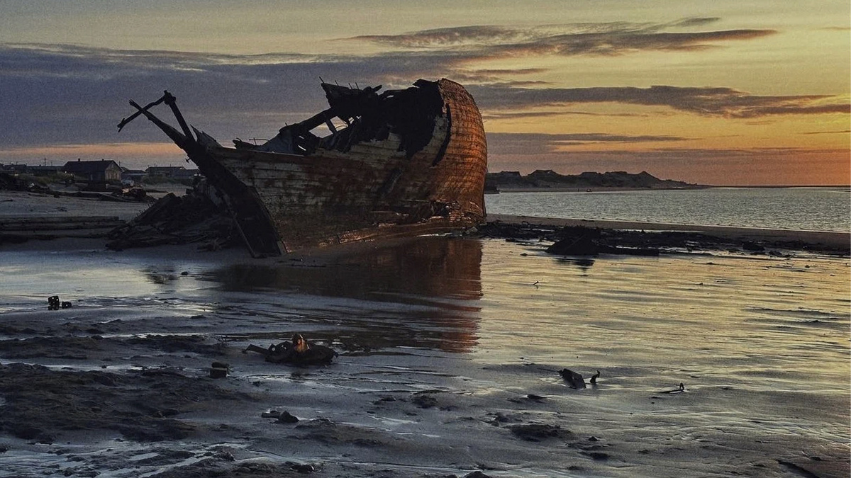 Кадр из фильма "Космос засыпает"