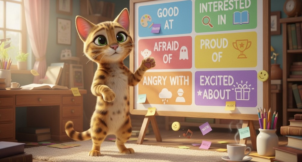 Adjective + preposition в английском: dependent prepositions просто и понятно