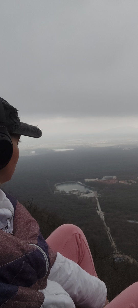 На вершине горы "Железная"