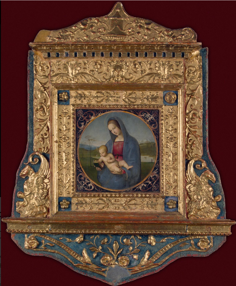 Рафаэль Санти. Мадонна Конестабиле. Ок. 1504 г. Государственный Эрмитаж, Санкт-Петербург