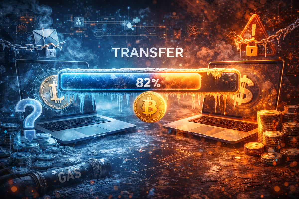 Завис перевод криптовалюты: причины, риски и решения