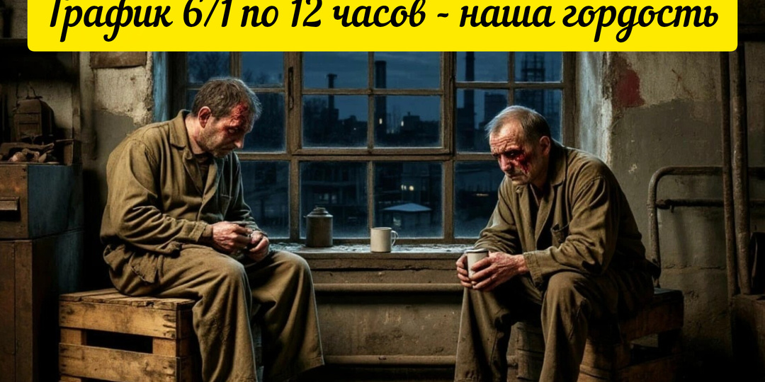 Трудовой кодекс по-дерипасковски: 6 рабочих дней по 12 часов, 1 выходной на поминки себя
