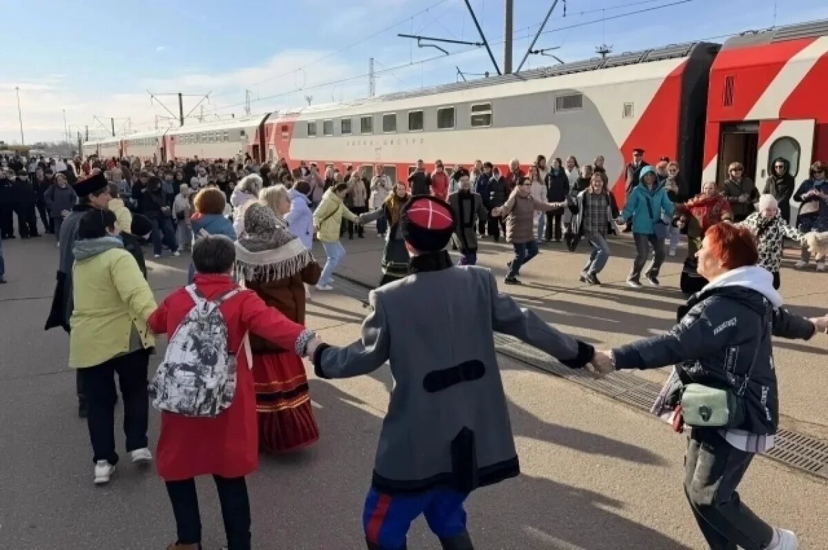    В Ярославскую области прибыли тематические туристические поезда