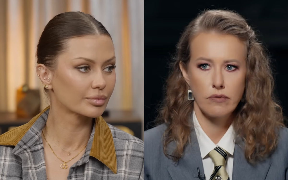 Виктория Боня. Фото: YouTube / @Ms.VictoriaBonya; Ксения Собчак. Фото: YouTube / @sobchak