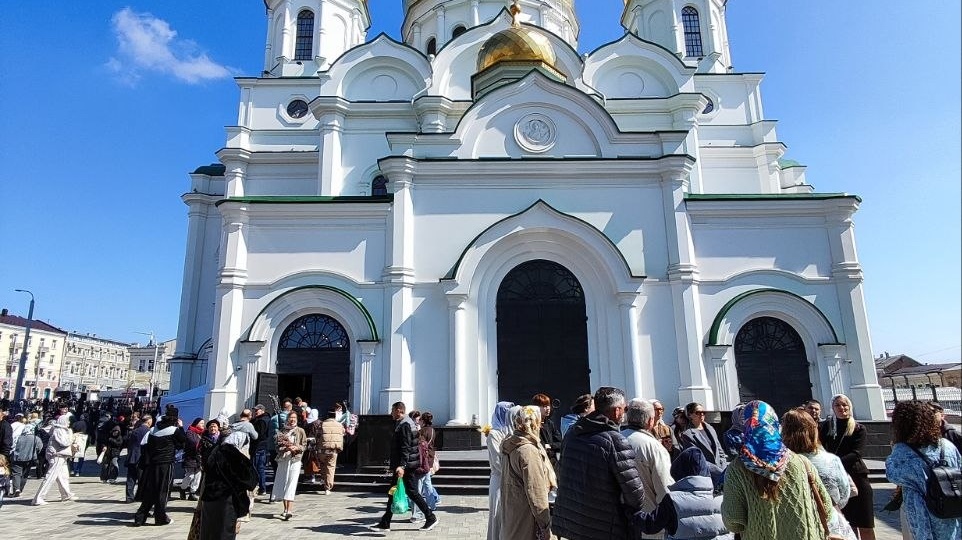 Ростов дышал весной и радостью в Вербное воскресенье
