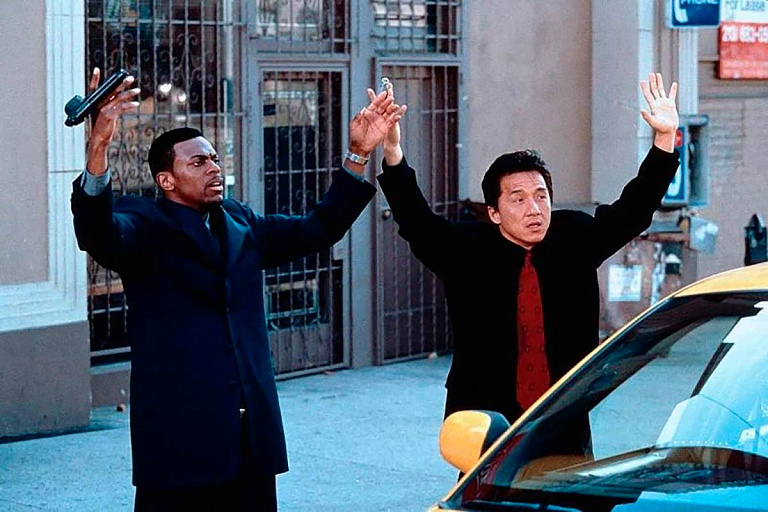 Кадр из фильма "Час пик"