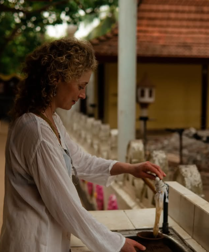 Юлия Беллавита в Индии