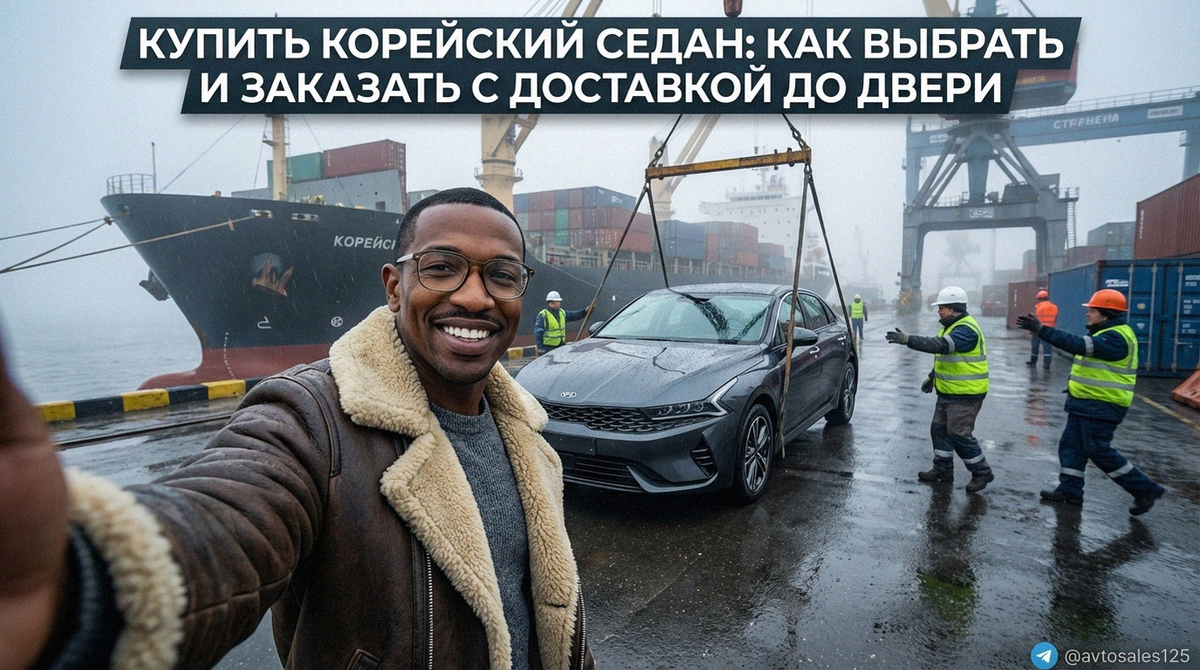    Удобный процесс выбора и заказа корейского седана с прямой доставкой к вашему дому. Авто Сейлс
