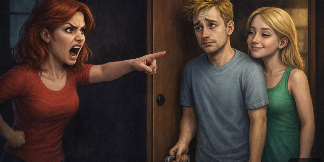 Выгнала мужа и его подругу-манипуляторшу после того, как он поселил её у нас дома и хотел спать с ней в одной комнате.