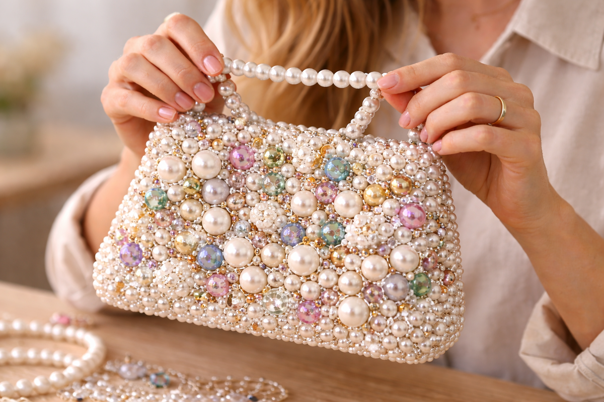 Почему сумка из бусин выглядит дёшево, даже если материалы дорогие?