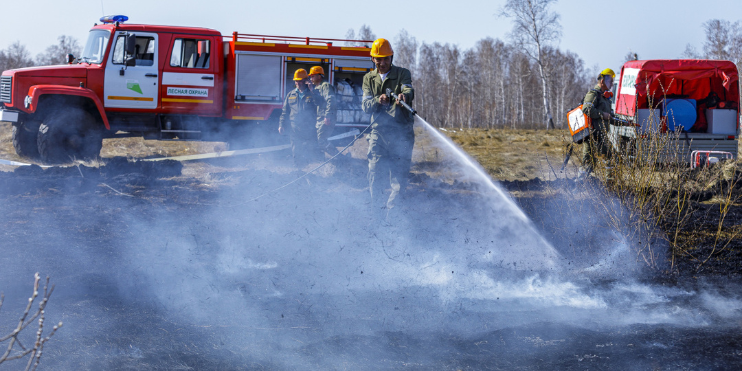 Под Челябинском ограничили движение из-за ландшафтных пожаров