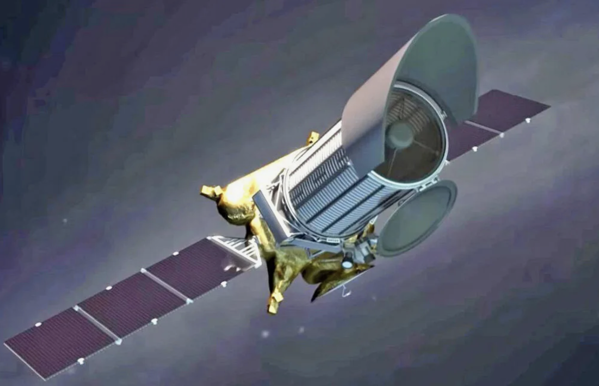 Официальный рендер телескопа "Спектр-УФ"