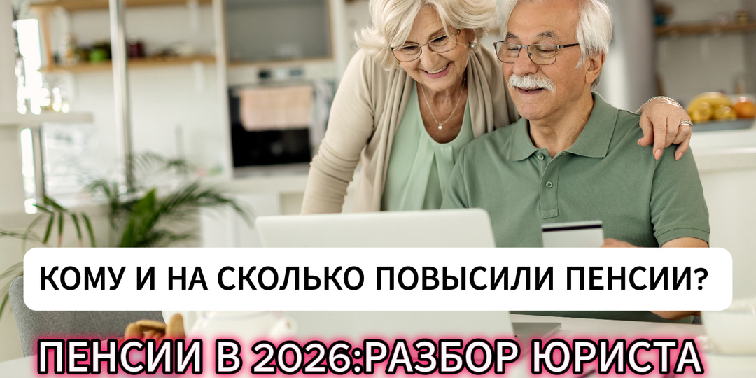 ПЕНСИИ В 2026: КОМУ ПРИБАВКА?