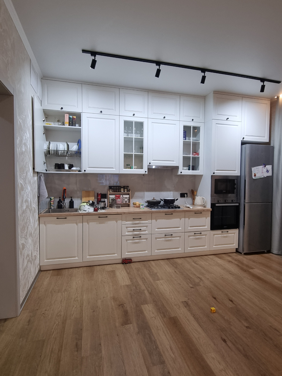 В порядок привела полочки