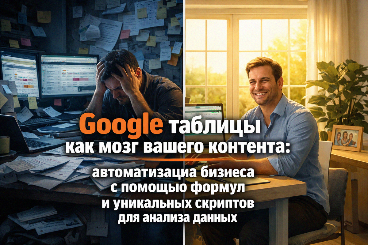    Хотите вывести управление контентом на новый уровень? Узнайте, как Google Таблицы и формулы могут заменить менеджеров и автоматизировать учет! Артём Качанов