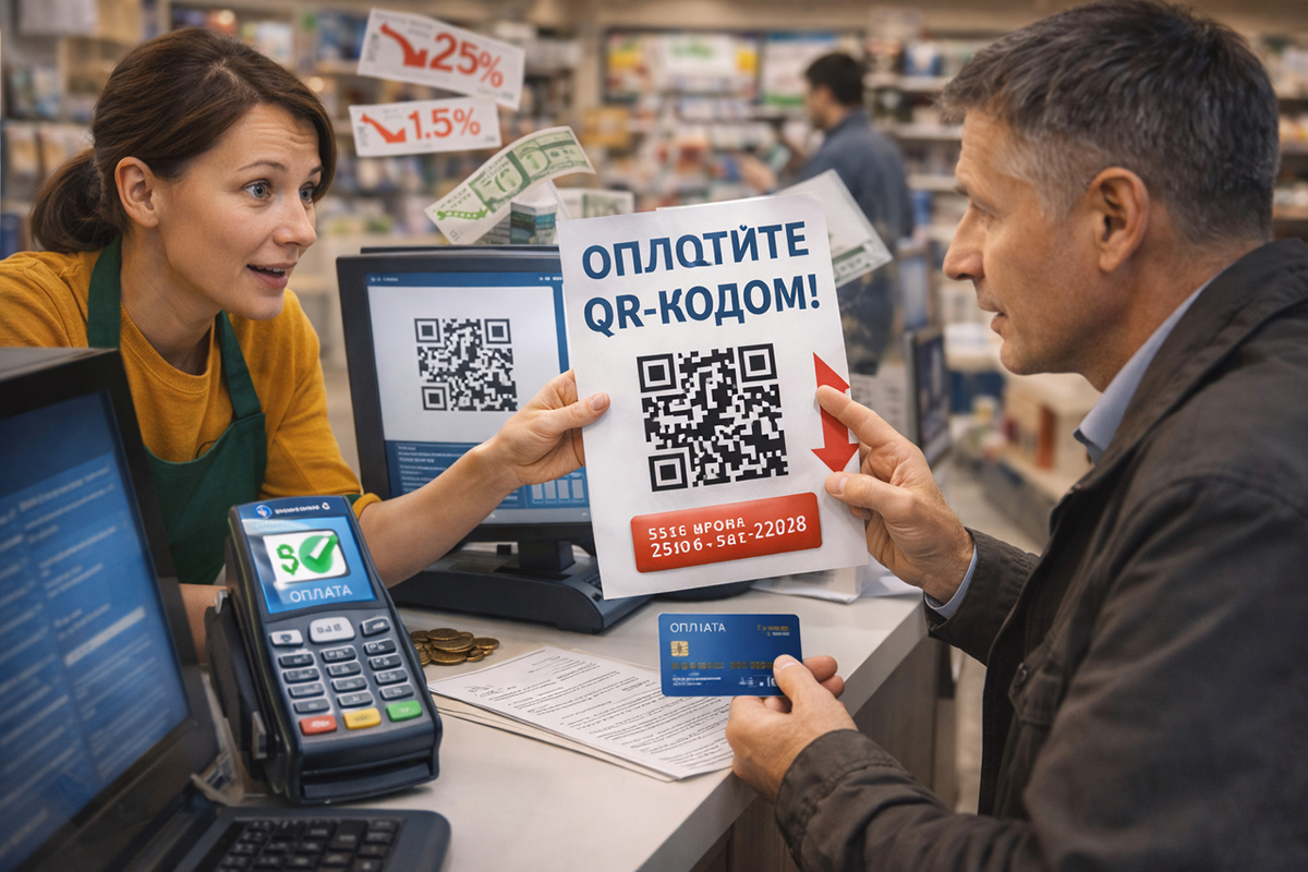 Почему кассиры уговаривают платить по QR-коду: скрытая выгода, о которой вам не говорят