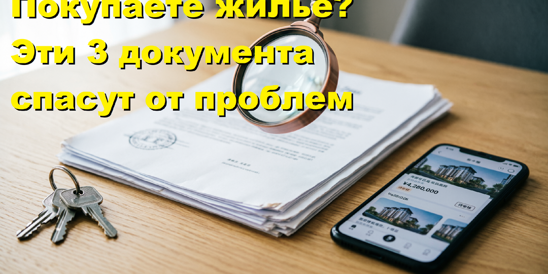 Покупаете квартиру? 3 документа, которые нужно проверить в первую очередь — чтобы не потерять деньги